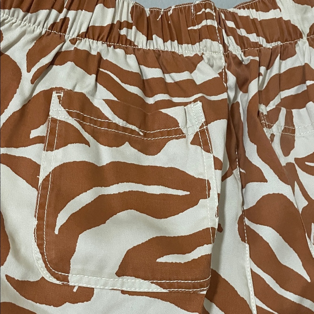 NICOLE MILLER PANTS WOMEN'S TROPICAL  Print WIDE LEG Pants - Picture 5 of 6